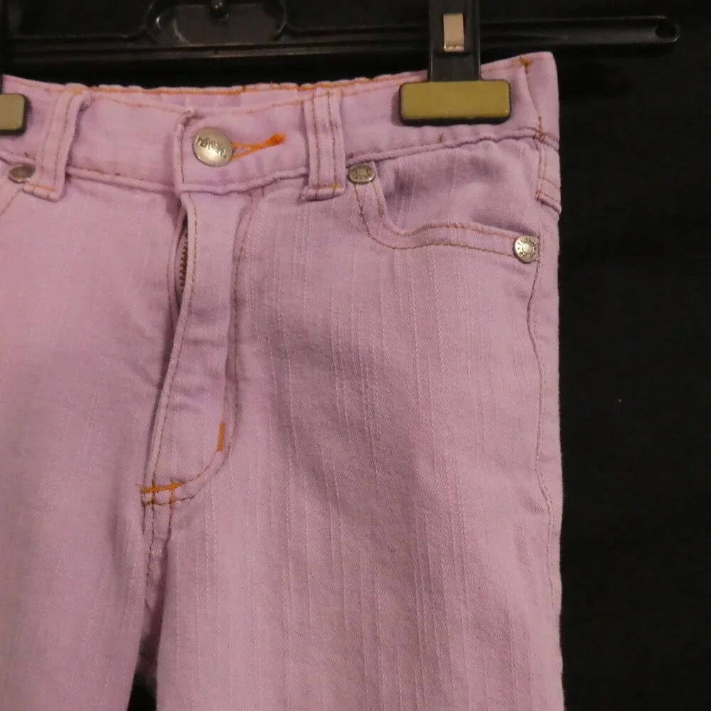 DISNEY - That's So Raven | size 5 | Pink Denim Jeans | Bell / Flare Bottoms - Picture 5 of 16